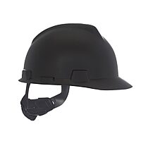 MSA V-Gard Cap Style Safety Hard Hat with Fas-Trac III Ratchet Suspension