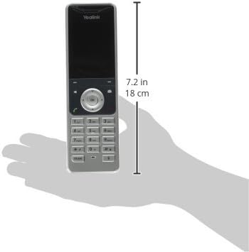 Yealink YEA-W56H HD DECT Expansion Handset for Cordless VoIP Phone and Device