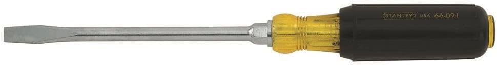Stanley 5/16 In. X 6 In. Vinyl Grip Round Blade Slotted Screwdriver