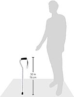 DMI Adjustable Designer Cane with Offset Handle