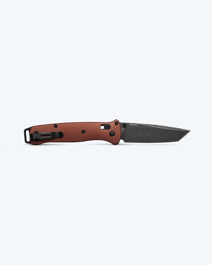 Benchmade - Bailout 537 EDC Knife, Tanto Blade with Burnt Copper Aluminum (537BK-07)