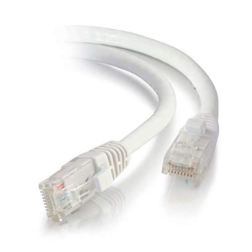 10FT CAT5E UTP Patch Cable - RJ45 Male-to-Male - White