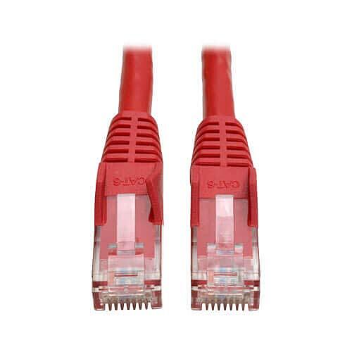 Tripp Lite (N201-007-RD) 10-Pack 7-Ft Red RJ45 M/M Cat6 Patch Cable