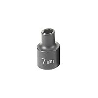 GREY PNEUMATIC 7mm 3/8" Drive Socket
