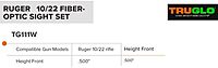 TRUGLOGun Sights Ruger 10/22 Multi