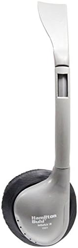 Hamilton Buhl Schoolmate On-Ear Stereo Headphone with Leatherette Cushions and in-line Volume (1) 1 PACK