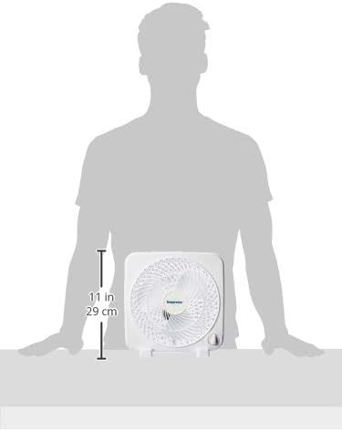 Impress 9-Inch 3-Speed Box Fan, IM-719BX