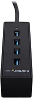 StarTech.com 4-Port USB 3.0 SuperSpeed Hub with Built-in Cable