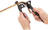 RIDGID 456 44852 Tri-Bender, 1/4-inch, 5/16-inch and 3/8-inch Tubing Bender, Pipe Bender