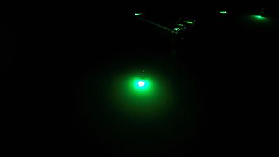 HYDRO GLOW Underwater LED Fishing Light – Green, 12V, 360° Visibility, 20 ft Cable (Made in USA)