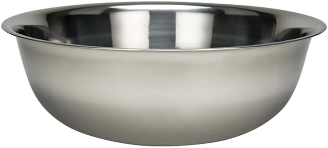 Winco 20 Quart Stainless Steel Mixing Bowl for Commercial Use