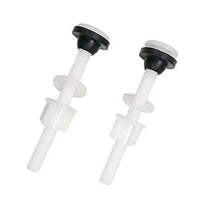 Coupled closet fixing bolt pair Delrin PVC Premium Quality Coupled closet fixing bolt pair Delrin PVC Premium Quality