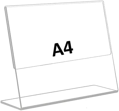 Counter Stand 10x7cm | ACRYLIC TABLE STAND