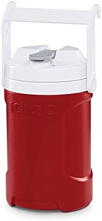 Igloo 1/2 Gallon Insulated Sports Water Jug | Latitude Series Red