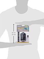Targus Wireless Mouse with Blue Trace Technology for Tracking, Includes Micro USB Receiver and 2 Batteries, Black and Gray (AMW50US)