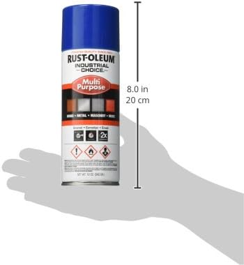 RUST-OLEUM Industrial Choice 1600 System Multi-Purpose Enamel Spray Paint, 12 oz