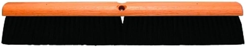 18" Floor Brush, Black Plastic - Magnolia Brush Model 2018
