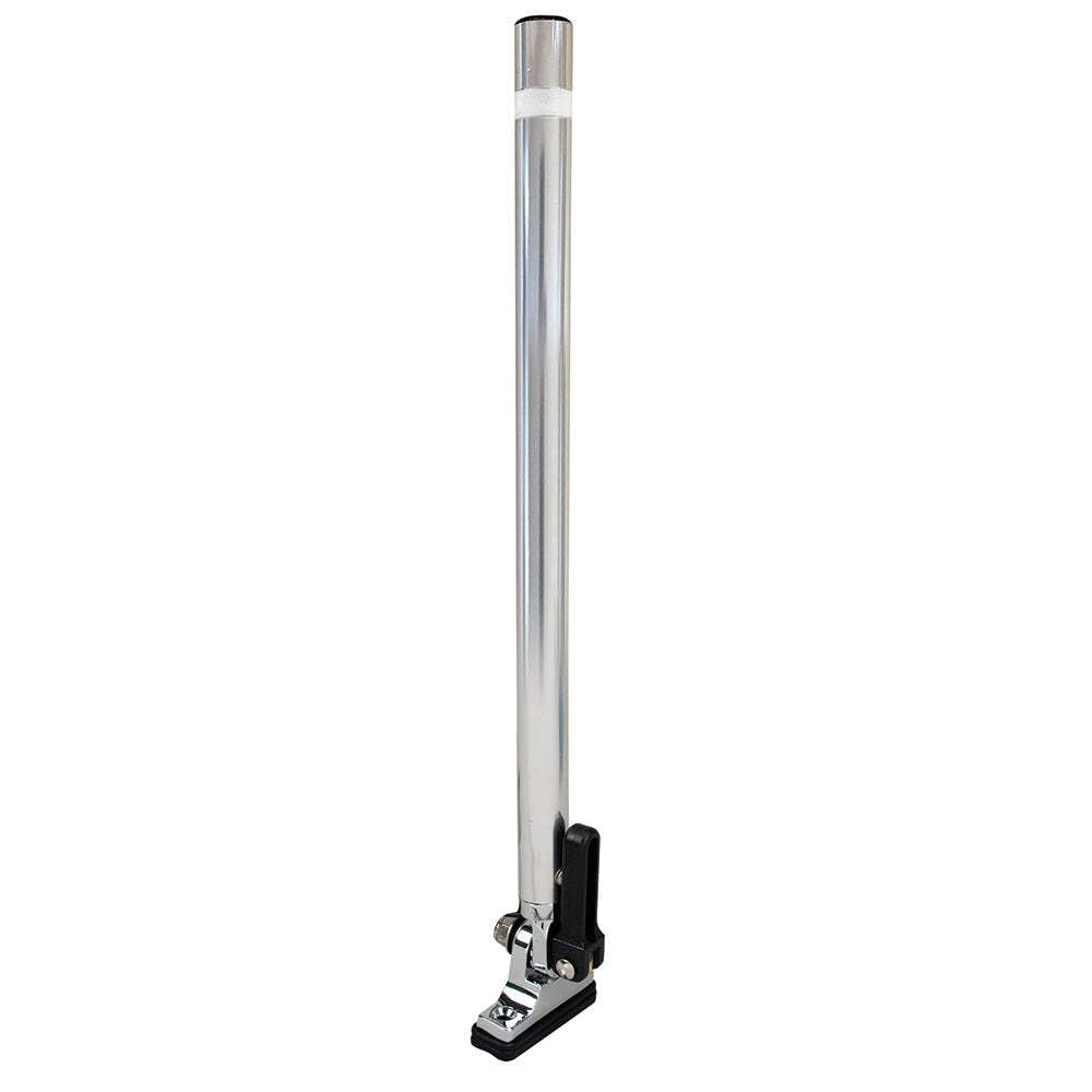 Perko 1672DP0ALU LED White All-Round Vertical Folding Mount Pole Light - 14"
