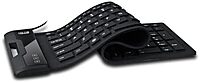 Adesso AKB-222UB - SlimTouch 222 Waterproof Flexible Keyboard for Windows 8/7/Vista/XP/2000, Compact Size