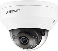 Wisenet QNV-6012R1 2 Megapixel Indoor/Outdoor Full HD Network Camera - Color - Dome - 65.62 ft Infrared Night Vision - H.264
