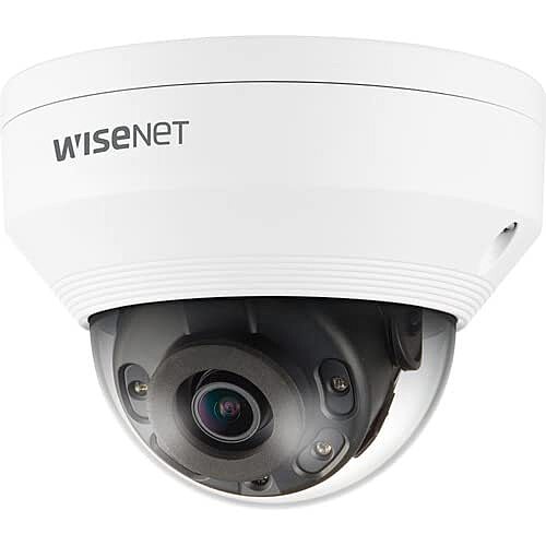 Wisenet QNV-6012R1 2 Megapixel Indoor/Outdoor Full HD Network Camera - Color - Dome - 65.62 ft Infrared Night Vision - H.264