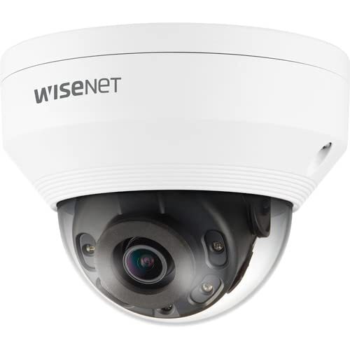 Wisenet QNV-6012R1 2 Megapixel Indoor/Outdoor Full HD Network Camera - Color - Dome - 65.62 ft Infrared Night Vision - H.264