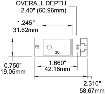 Blue Sea Systems Single Pole 2" Rocker Circuit Breakers