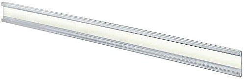 Azar Displays 4-Tier 4-Pocket Plastic Trifold Brochure Holder, 10inH x 4-1/4inW x 6inD, Clear, Pack Of 2