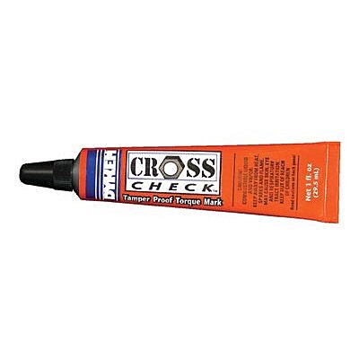 Dykem Cross Check Torque Seal Tamper-Proof Indicator Paste, 1 Oz, Orange, Pack Of 24