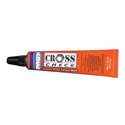 Dykem Cross Check Torque Seal Tamper-Proof Indicator Paste, 1 Oz, Orange, Pack Of 24