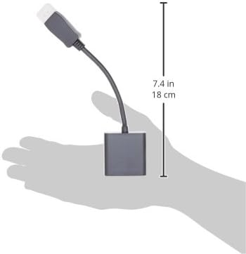 VisionTek DisplayPort to DVI-D Single Link Active Adapter, 7 Inches, Male to Female, for Lenovo, Dell, HP