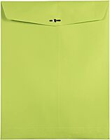 JAM PAPER 10 x 13 Open-End Catalog Envelopes with Clasp Closure