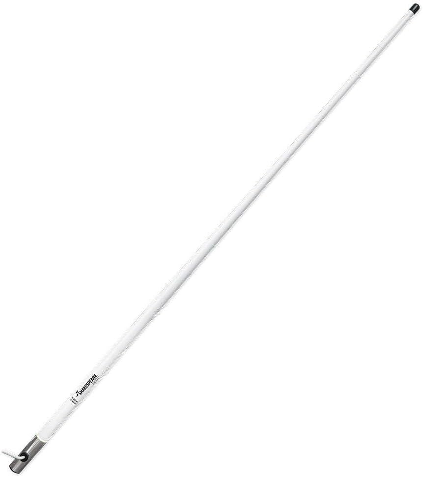 Shakespeare 5420-XT Galaxy Little Giant AM/FM Antenna , White , 4 foot