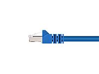 Monoprice Cat6A Shielded (S/FTP) Ethernet Patch Cable - 26AWG Pure Bare Copper Snagless RJ45 Fullboot