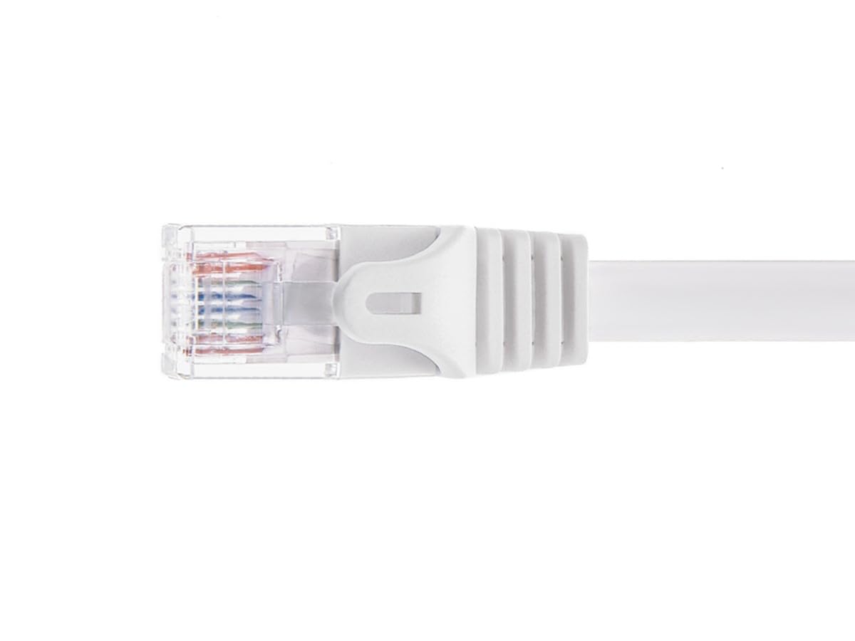 Monoprice FLEXboot Flat Cat6 Ethernet Patch Cable (UTP, 30AWG, Pure Bare Copper, 550MHz)