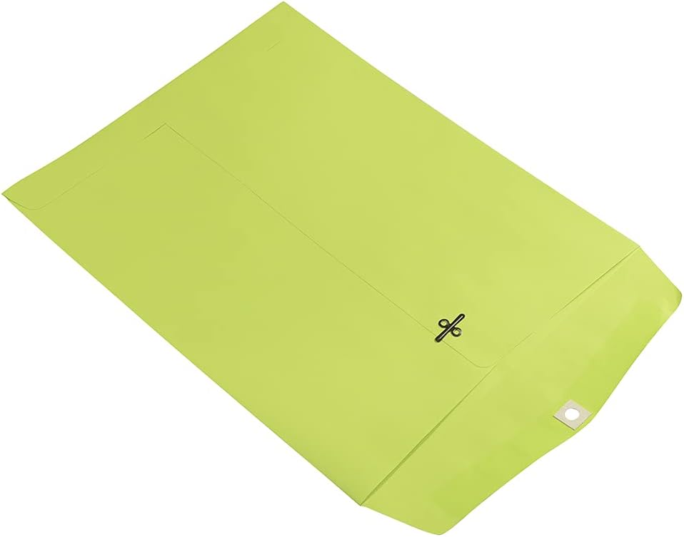 JAM PAPER 10 x 13 Open-End Catalog Envelopes with Clasp Closure