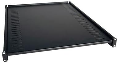 Tripp Lite Rack Enclosure Cabinet Heavy Duty Fixed Shelf 250lb Capacity - Black - Cold-rolled Steel (CRS)