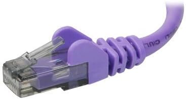 Belkin Cat.6 UTP Cable - RJ-45 Male - RJ-45 Male - 3ft - Purple