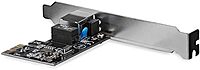 StarTech.com 1 Port PCIe Gigabit Network Server Adapter NIC Card - Dual Profile