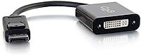 C2G Legrand DisplayPort to DVI, Active, Male to Female Displayport Cable, Black DisplayPort Cable