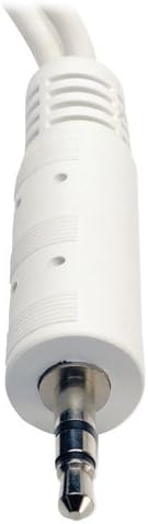 TRIPP LITE P313-06N-WH 3.5mm Mini Stereo Cable Adapter Y Splitter