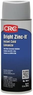 CRC Bright Zinc Instant Cold Galvanize, 16 oz Aerosol Can (Silver)