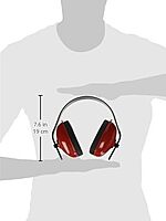 Howard Leight by Honeywell - HLIQM24+ QM24+ Multi-Position Dielectric Safety Earmuff (QM24), Red