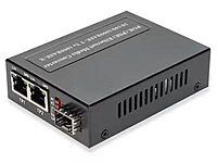 AddOn 10/100/1000BASE-TX(RJ-45) X2 to 1 Open SFP Port POE+ (30W) Media CONVERTE