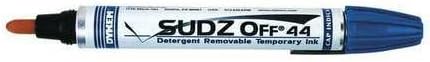 Dykem Sudz-Off 49389 Blue Broad Marking Pen - 44938 [PRICE is per EACH]