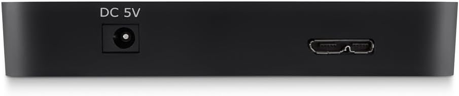 Belkin 4-Port USB 3.0 Hub – SuperSpeed Powered Station with 5Gbps Data & Charging, Compact Desktop Adapter for Laptops