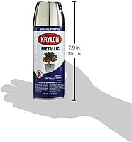 Krylon K1404 Metallic Spray Paint, Chrome Aluminum 11 Ounce (Pack of 1)