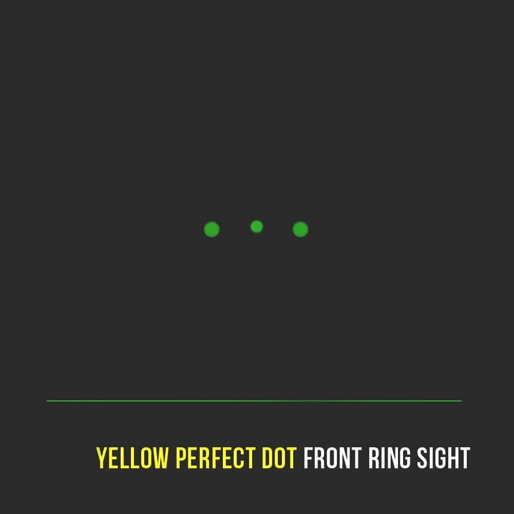 NIGHT FISION Tritium Perfect Dot Front Sight