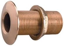 PERKO Thru-Hull Fitting w/ Pipe Thread Bronze Flange