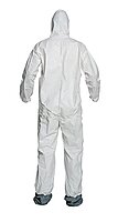 DuPont ProShield 50 Protective Coverall with Standard Fit Hood and Serged Seams